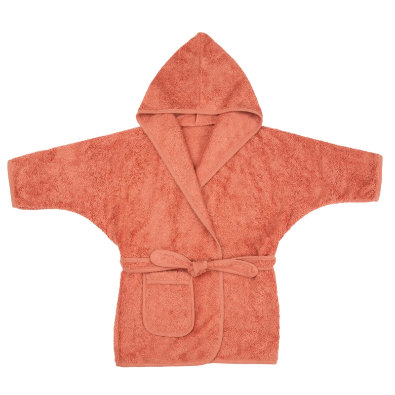 Timboo badjas 4 - 6 jaar Apricot blush