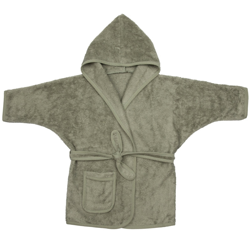 Timboo badjas 4 - 6 jaar Whisper green