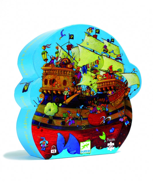 djeco puzzel le bateau de barberousse 5+