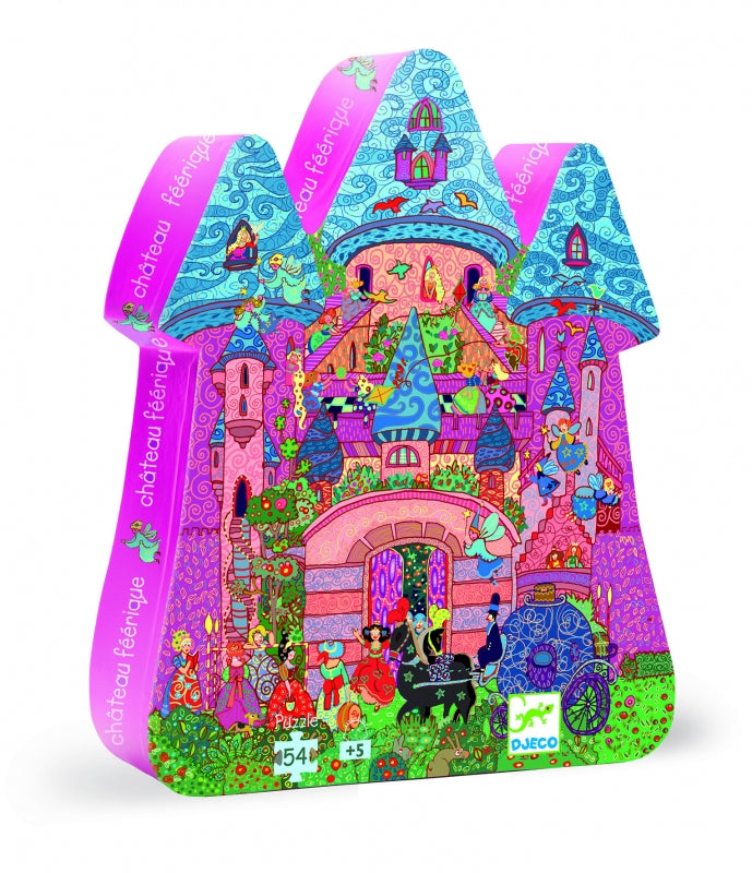 djeco puzzel château féerique - 54 pcs 5+