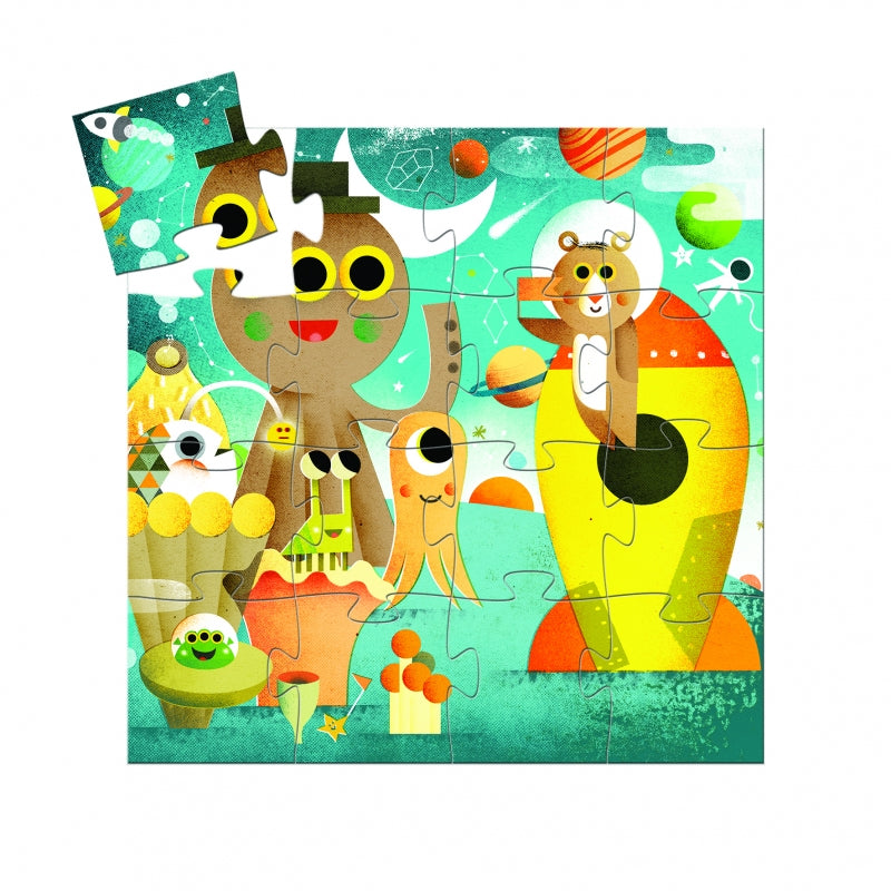 djeco puzzel La fusée 3+