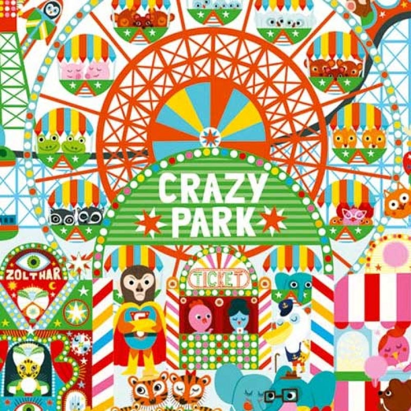 djeco puzzel observation crazy park (35st)