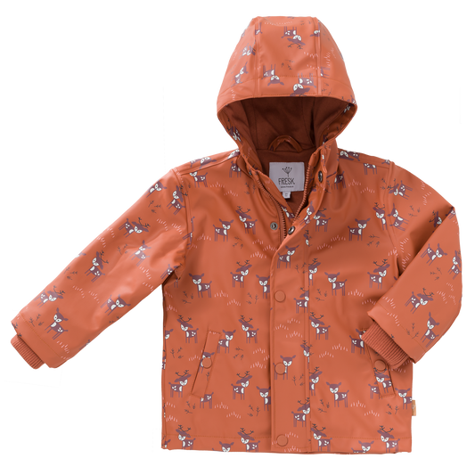 fresk regenjas deer copper