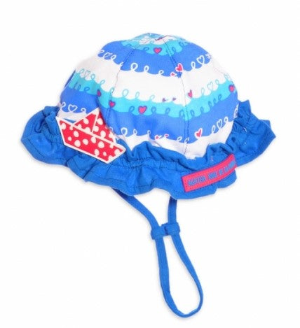 Agatha Ruiz de la Prada baby zonnehoedje blauw Maat 48