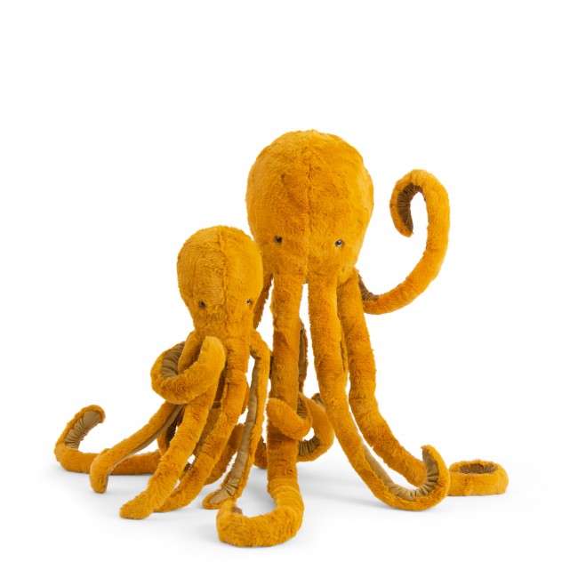 Moulin Roty knuffel large octupus tour autour du monde 1+