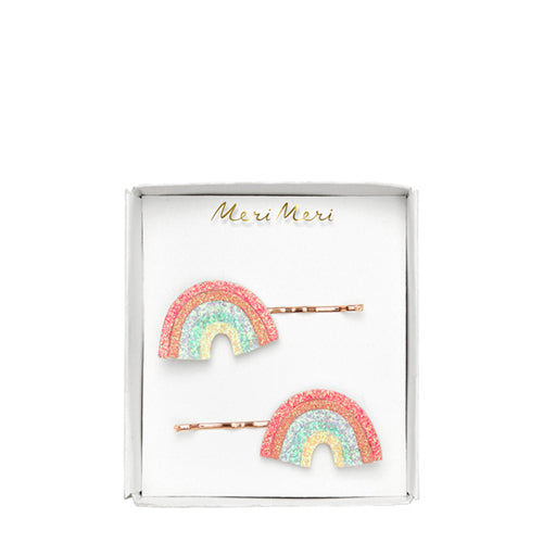 Meri Meri haarspeldjes regenboog 4+