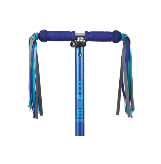 Micro step linten blauw reflecterend
