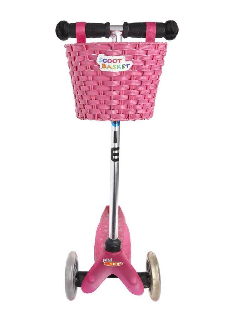 Micro step stepmandje roze 2+