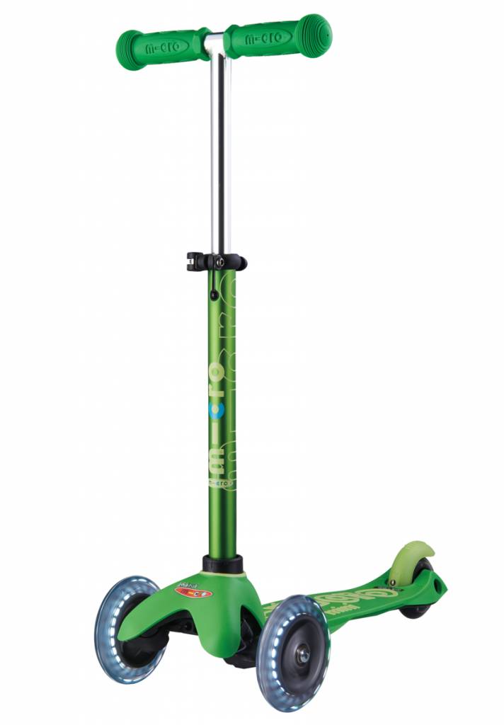 Micro step MINI deluxe groen LED 2+