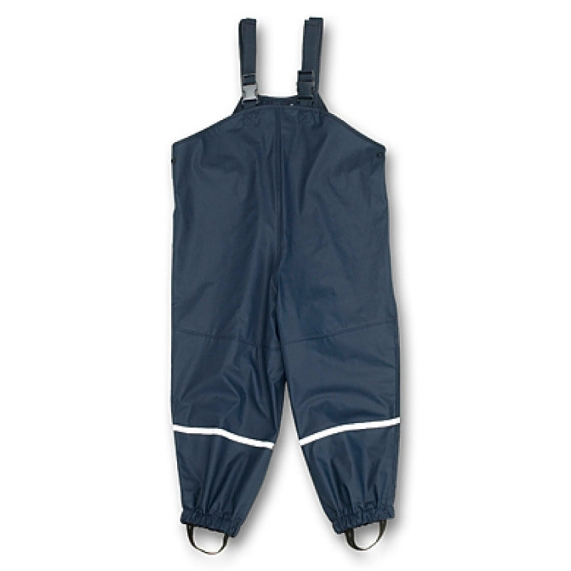 playshoes regenbroek fleece voering geel 104
