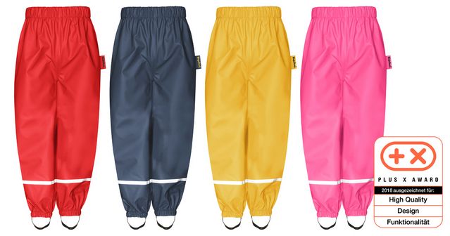 playshoes regenbroeken fleece gevoerd roze 86 Roze Maat 86