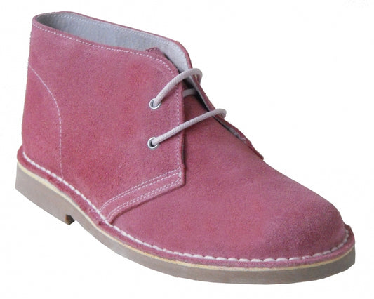 safariboots suede soft pink borg voering Maat 22