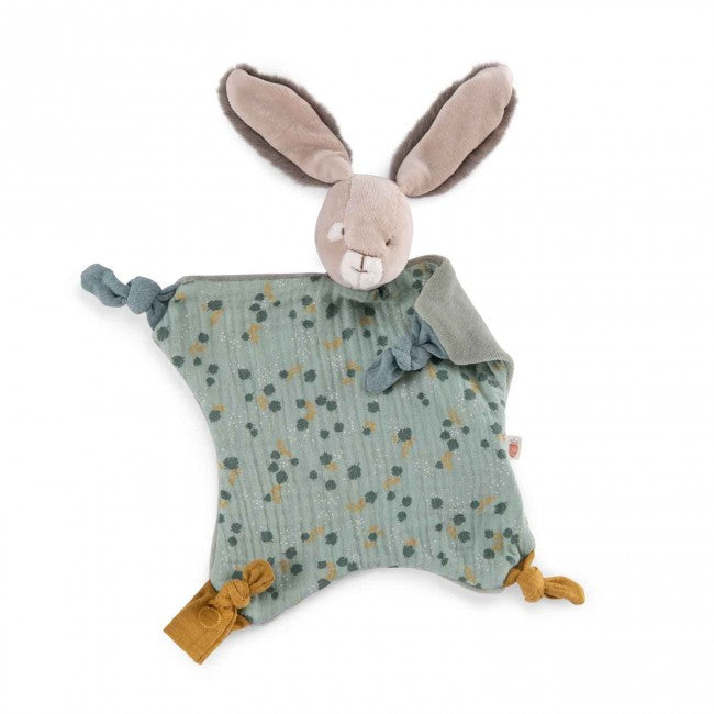 Moulin Roty knuffeldoekje konijn trois petits lapins 0+