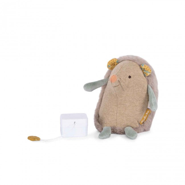 Moulin Roty muziekknuffel egel trois petits lapins 0+